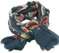 Scarf Rosemaling Wool Suzanne Toftey