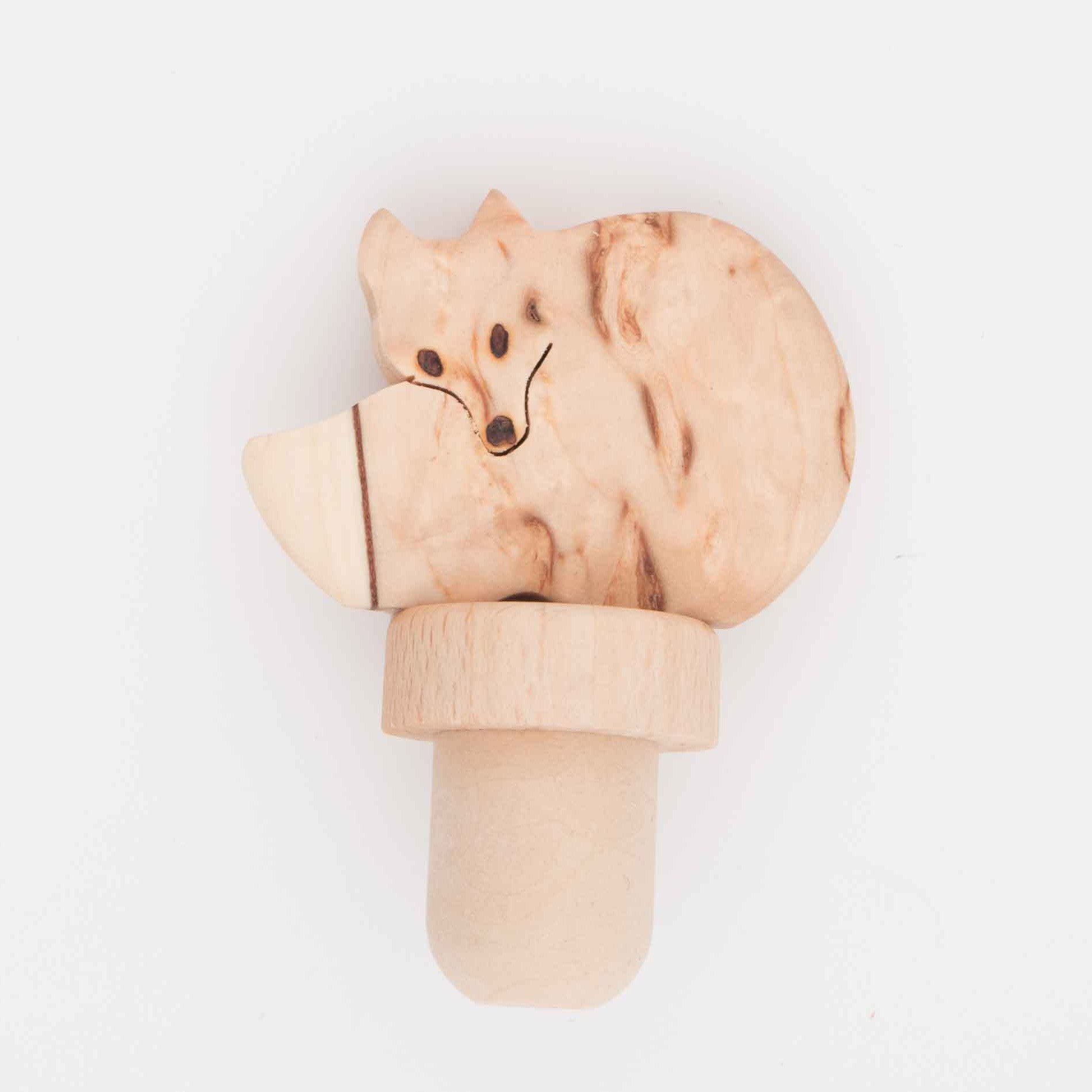 Arctic Fox Burlwood Bottle Topper