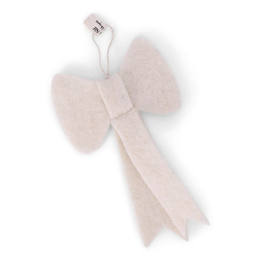Gry & Sif Bow White Small