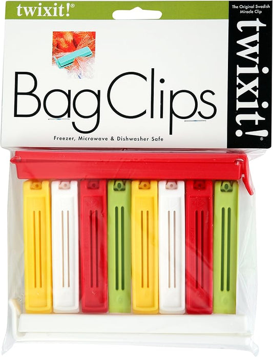 Bag Clips Twixit 10 Piece
