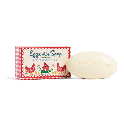 Kala Eggwhite & Rosewater Facial Soap