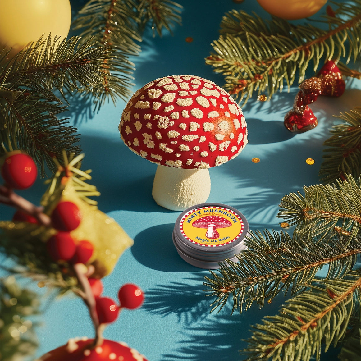 Magic Lip Balm Minty Mushroom