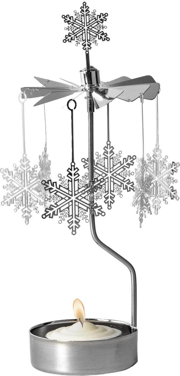 Rotary Candle Snowstar