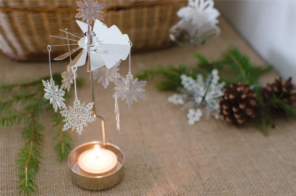 Rotary Candle Snowstar