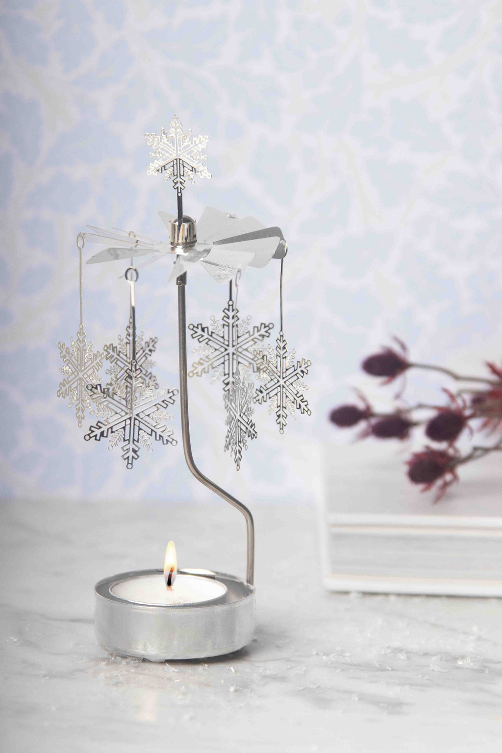 Rotary Candle Snowstar