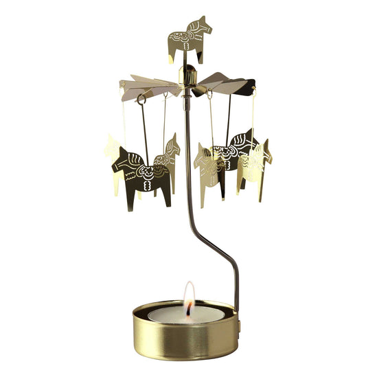 Rotary Candle Dala Horse