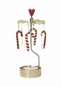 Rotary Candy Cane Candle Holder