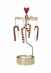Rotary Candy Cane Candle Holder