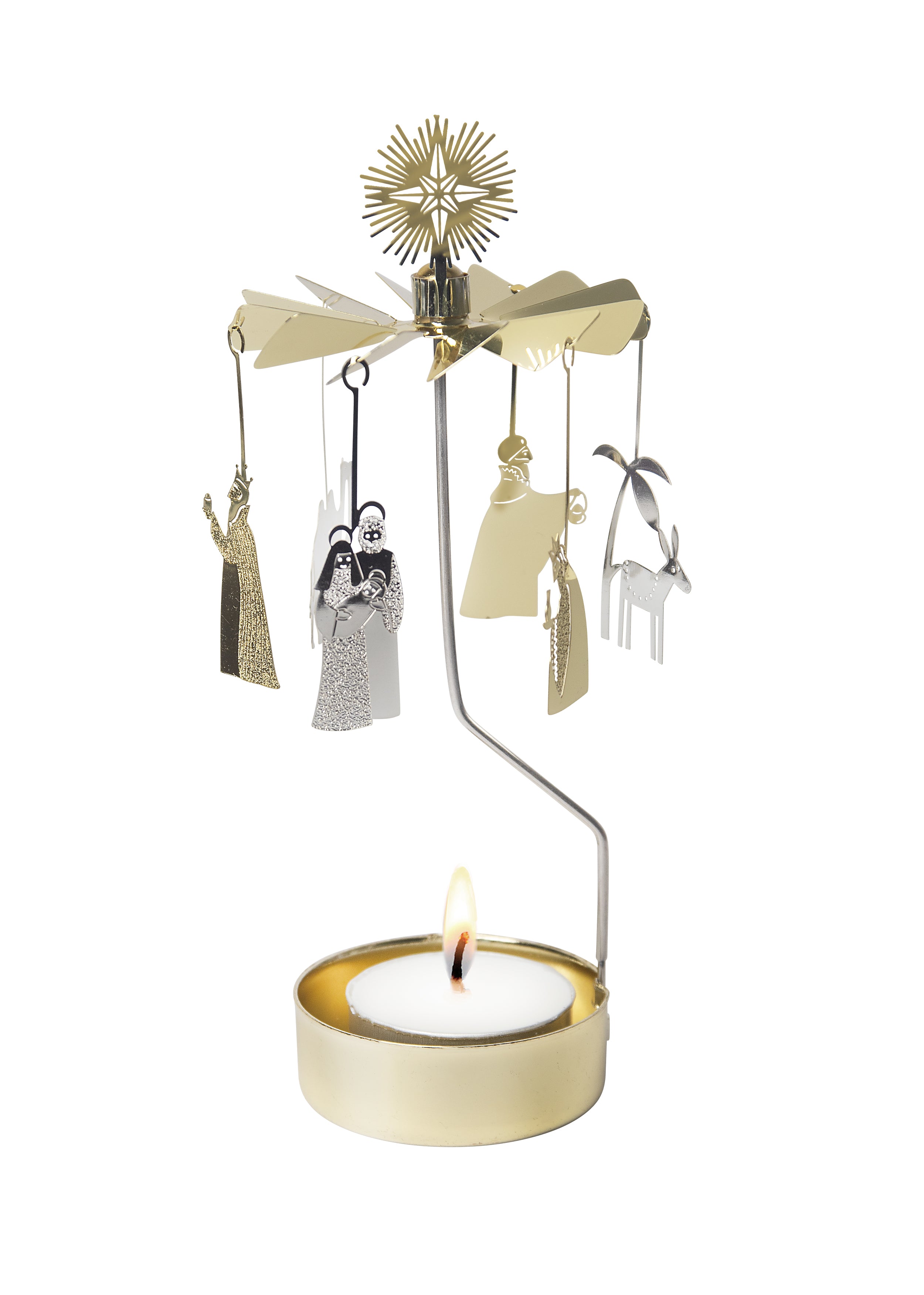 Rotary Candle Star of Bethlehem