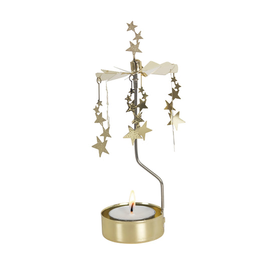 Rotary Candle Night Sky Gold
