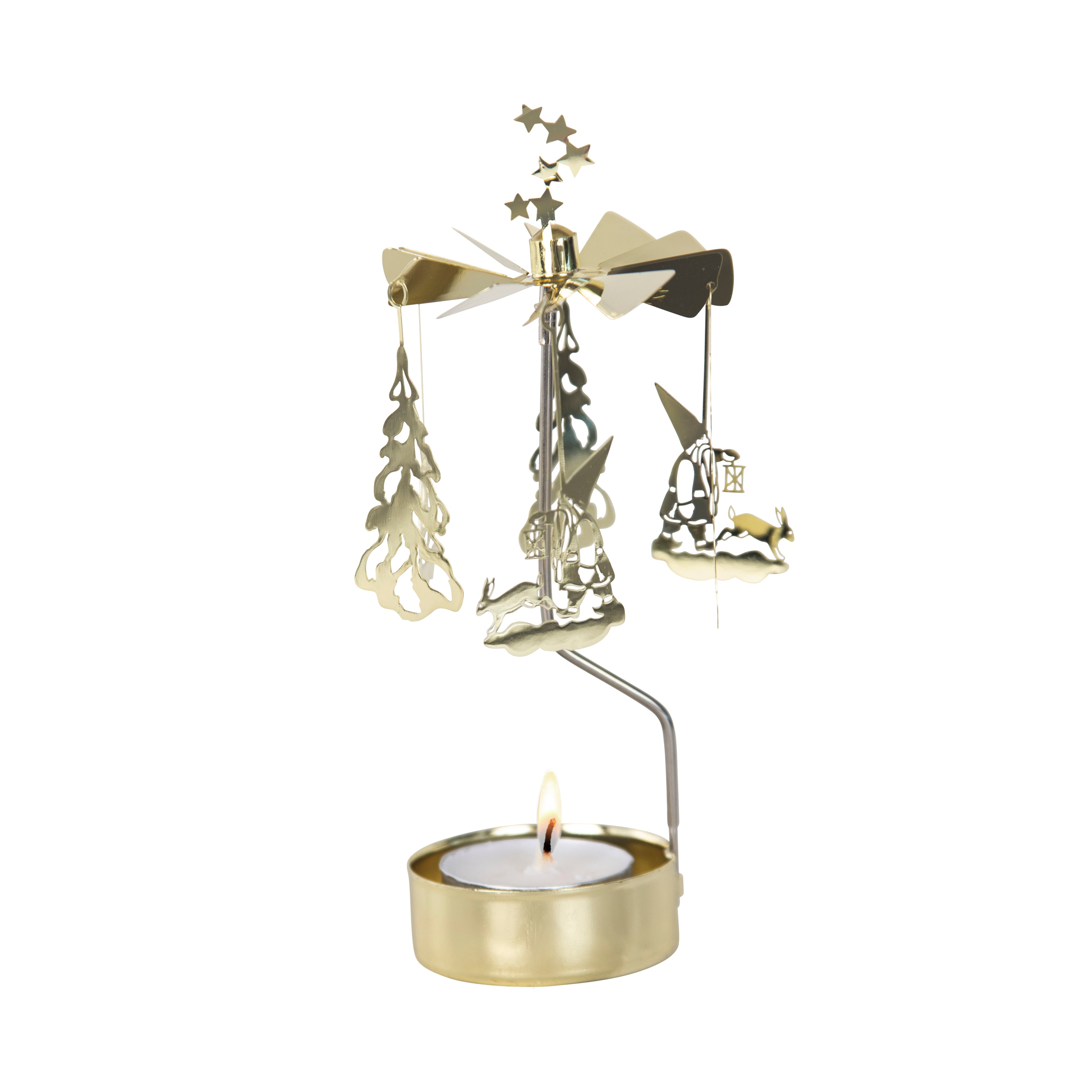 Rotary Candle Tomte Winterland