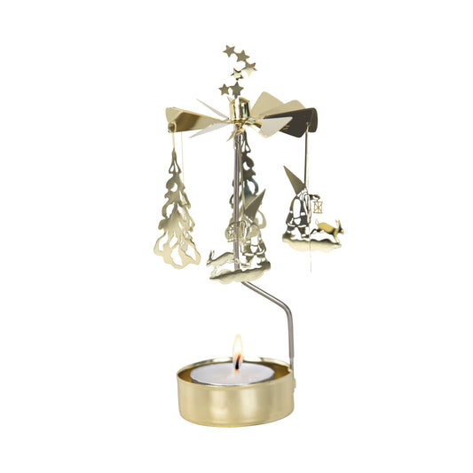 Rotary Candle Tomte Winterland