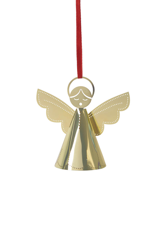 Ornament Singing Angel Metal Pluto