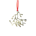 Metal Decoration Mistletoe, Gold