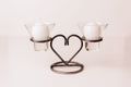 Danish Iron Two Cups & Heart