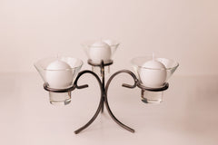 Danish Iron 3 Glass Cups