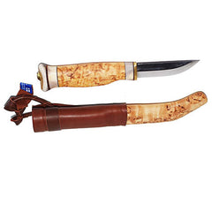 Knife Sami Burlwood Sheath Small