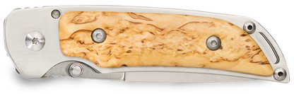 Marttini Folding Knife Curly Birch