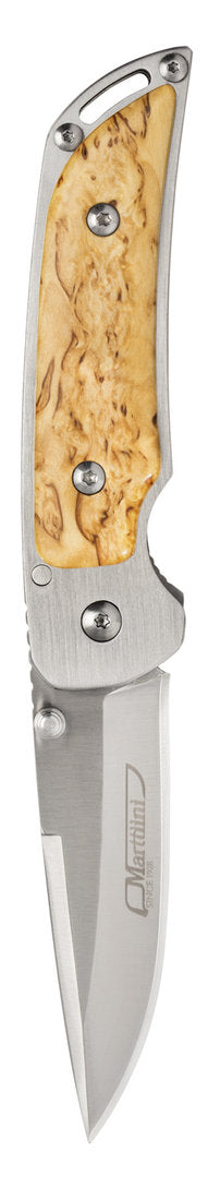 Marttini Folding Knife Curly Birch