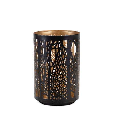 Tree Scene Metal Candle Holder 92437