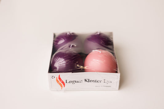Ball Candle 2" Advent