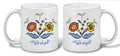 Var Sa God Swedish Flowered Mug