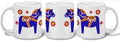 Mug Dala Horse Blue