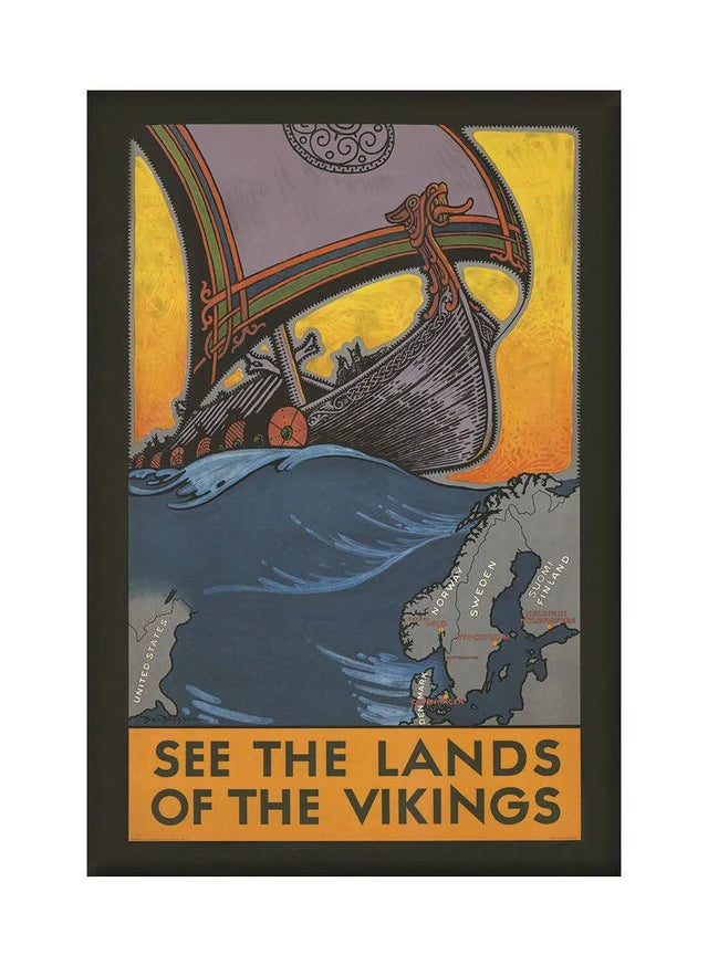 Magnet Land of the Vikings