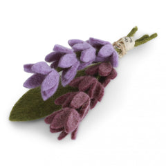 Gry & Sif Flower Lavenders & Leaf Set of 3