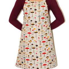 Apron Mushroom Linen Blend