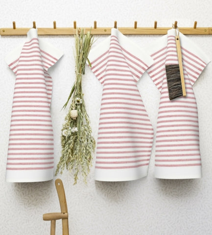 Ekelund Towel Tvars Red 030-35x50