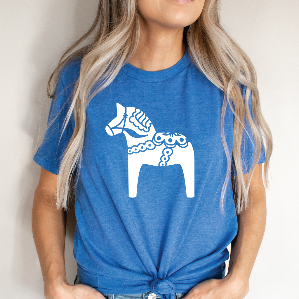 Swedish Dala Horse Unisex T-Shirt