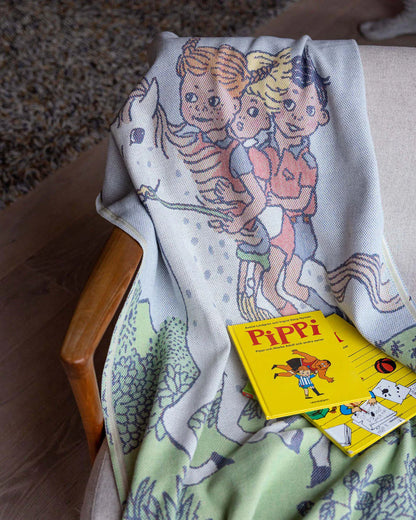 Ekelund Blanket Ridtur Pippi Longstocking