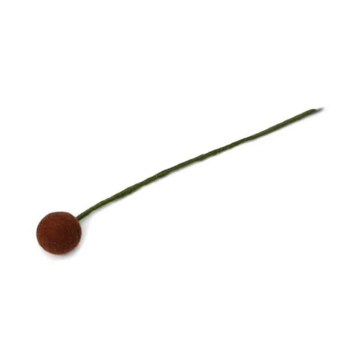Gry & Sif Flower Chestnut Brown Large