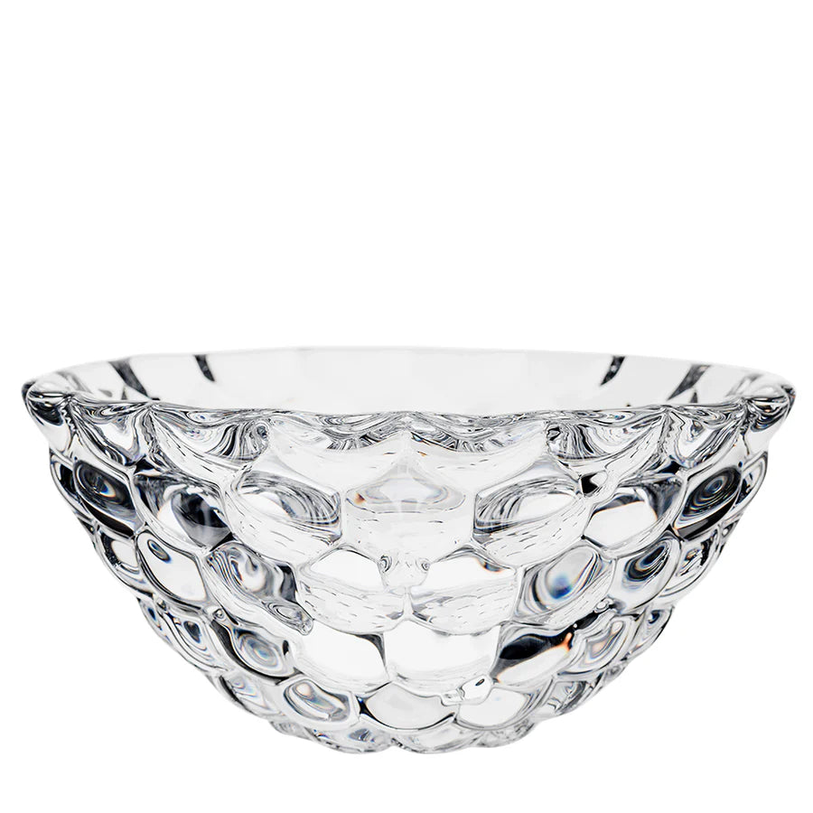 Orrefors Raspberry Bowl