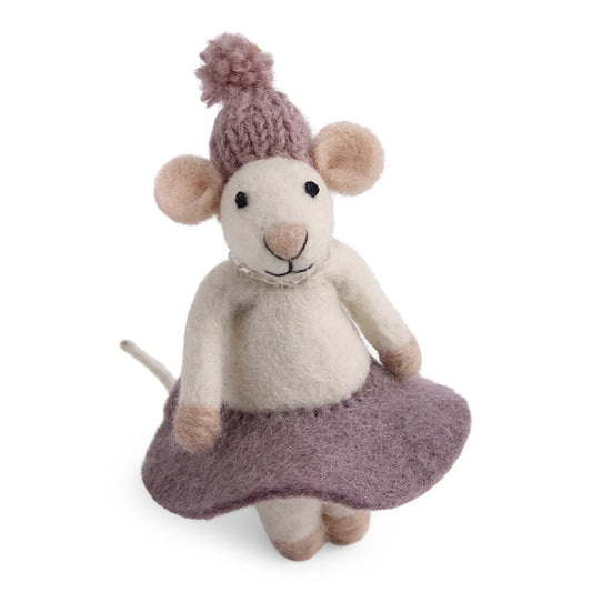 Gry & Sif Mouse Purple Dress
