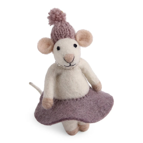 Gry & Sif Mouse Purple Dress