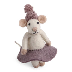 Gry & Sif Mouse Purple Dress