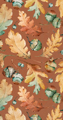 Acorns & Leaves Guest Napkin