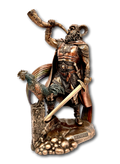 Bronzed Viking Heimdall