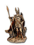Bronzed Viking Odin
