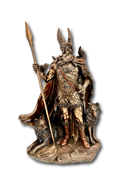Bronzed Viking Odin