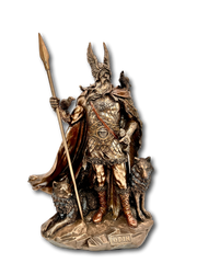 Bronzed Viking Odin