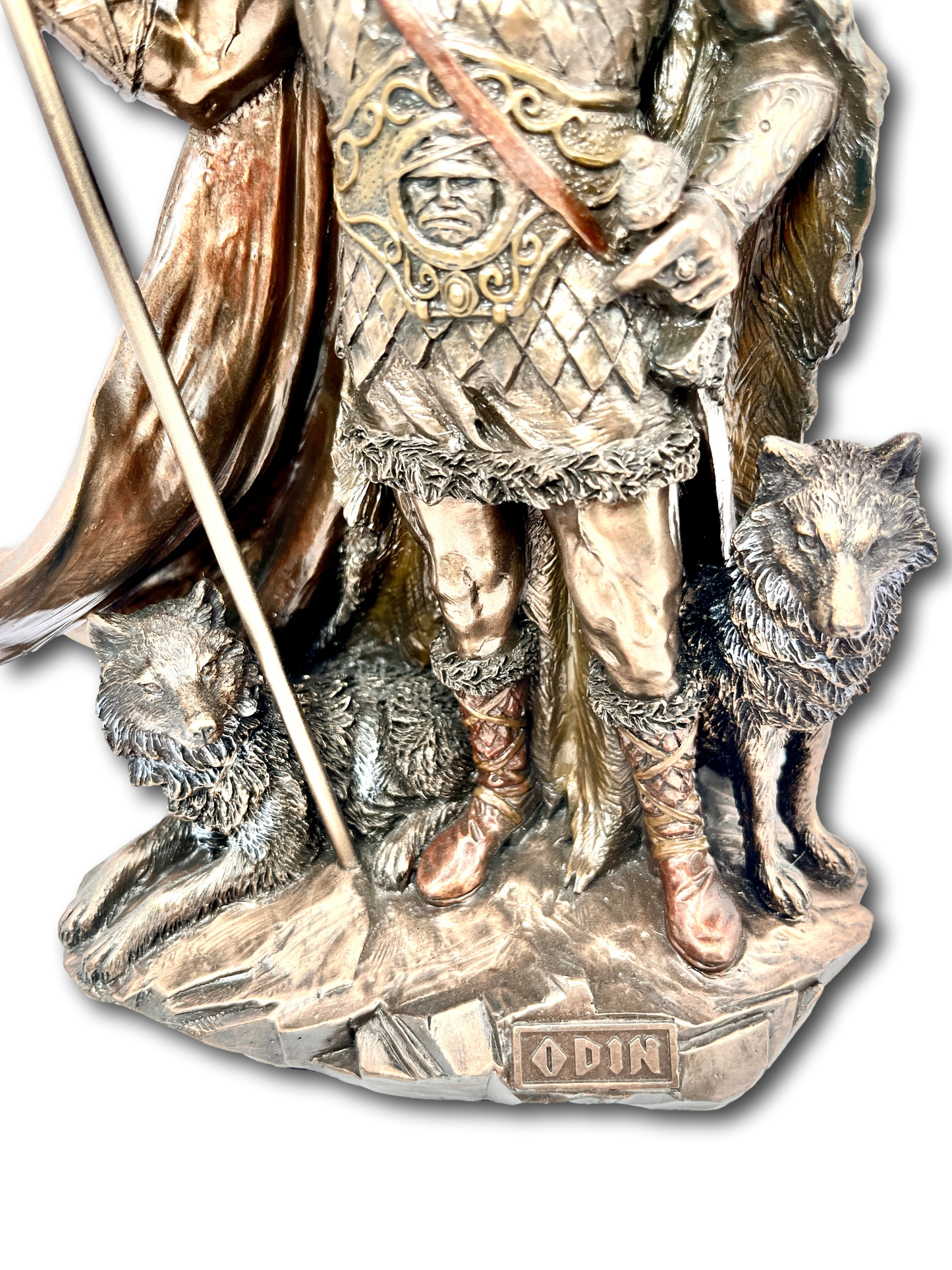Bronzed Viking Odin