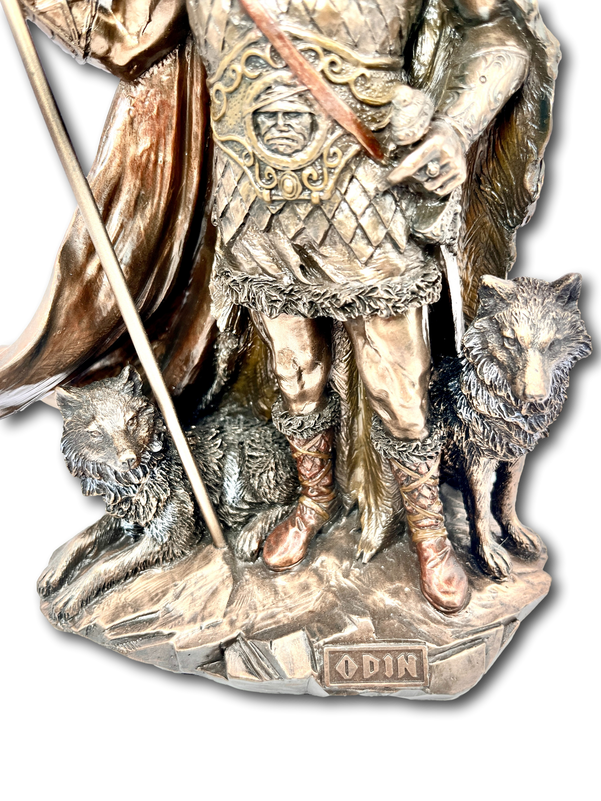 Bronzed Viking Odin