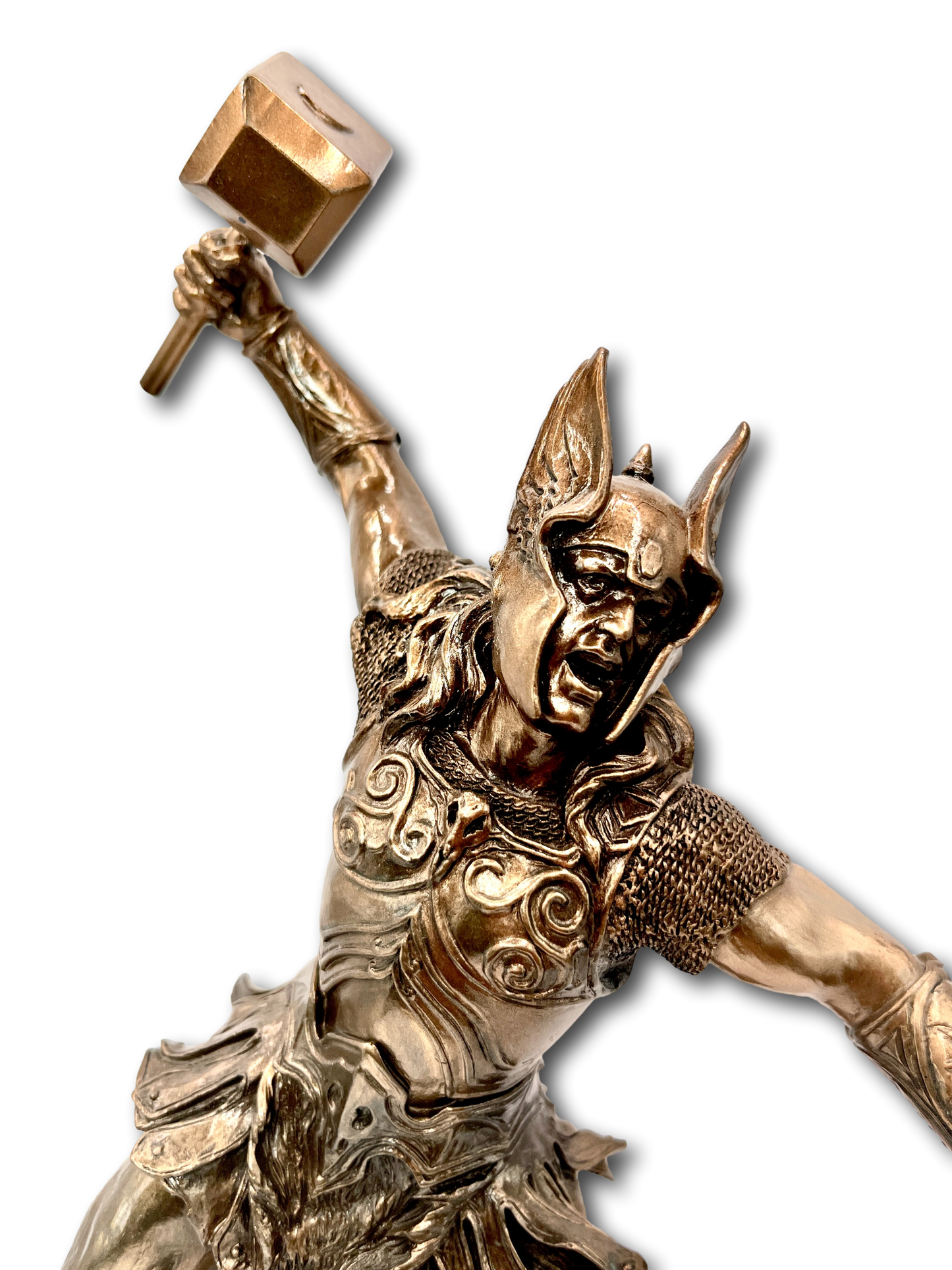 Bronzed Viking Thor