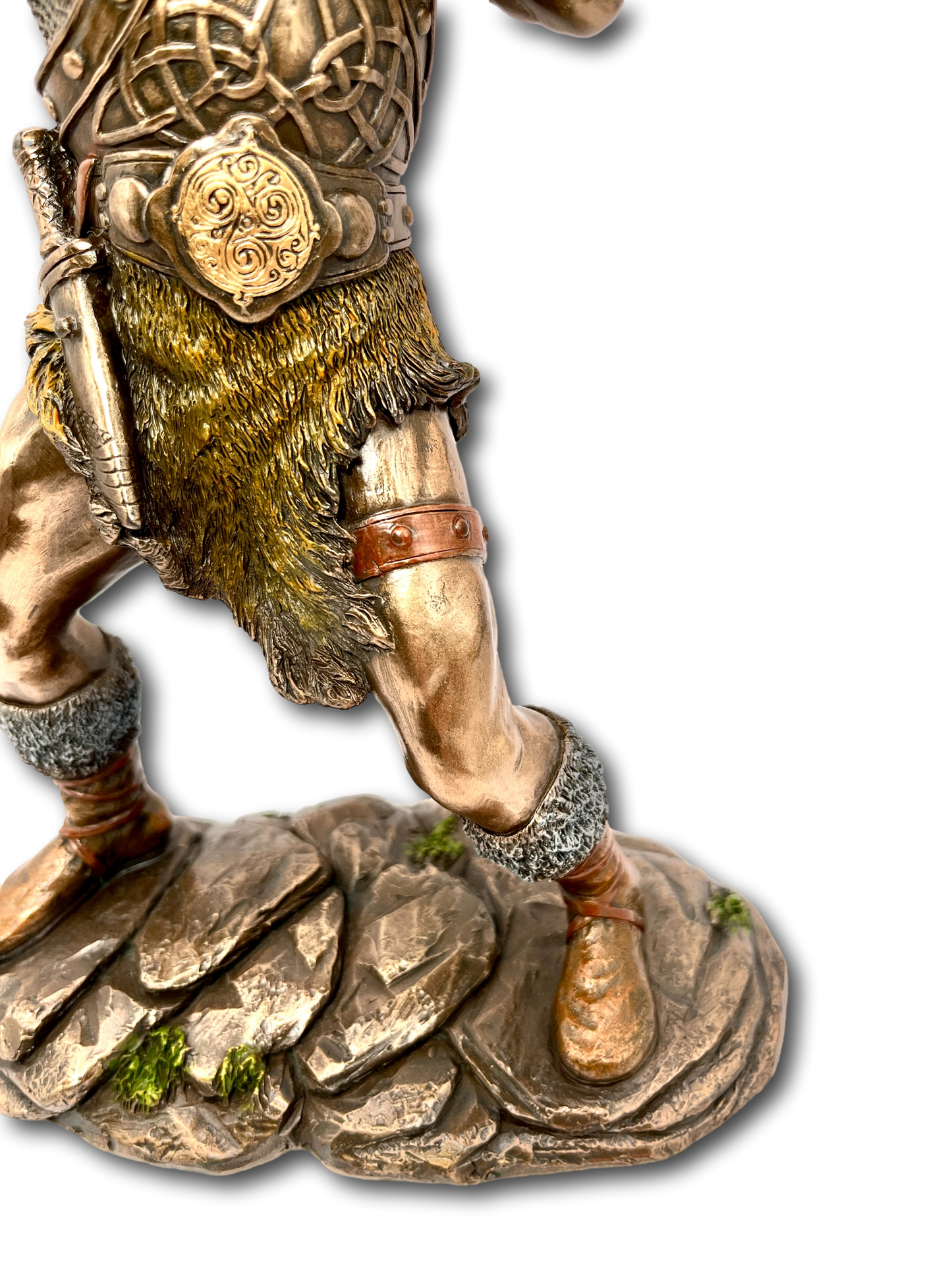 Bronzed Viking with Axe