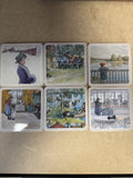 Coasters Carl Larsson Set of 6