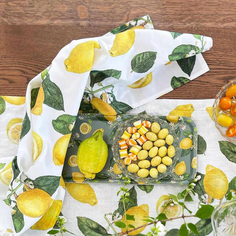 Lemons Citron Tea Towel 48x70cm