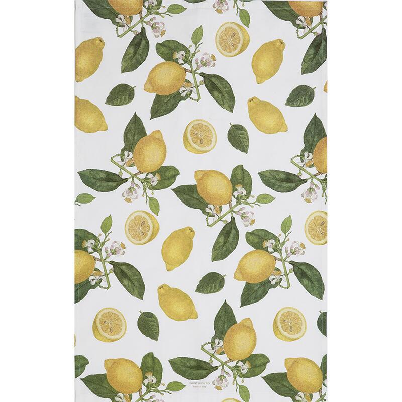 Lemons Citron Tea Towel 48x70cm